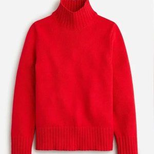 J Crew Cotton Turtleneck Sweater - Large